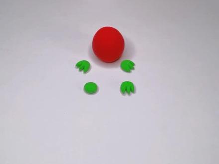 你知道青蛙🐸和癞蛤蟆的区别吗?#超轻粘土 #粘土教程 #幼儿手工制作 #青蛙