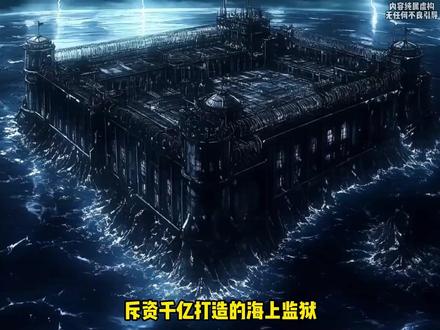 耗资千亿的海上监狱,只关押着我一个人 #漫画解说