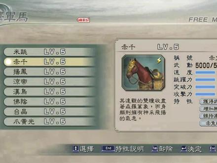 #真三国无双 ## 刷马教程,必须两个开运人物,比如刘备甄姬袁绍小乔关平!个人建议用刘备和甄姬,骑上劝诱的两匹马,进去两个手同时操作,刚好可以让刘备到刘备大营里的时候,甄姬刚好到跳水高台边上,甄姬到高台边上的时候停下来,操作刘备,让他去把刘备杀了,注意,不要捡武将掉下来的东西,即使打死刘备掉的马鞍个人建议也不要捡,就甄姬在水边捡的箱子里的马鞍就够了,打死刘备和任意武将给的马鞍,最后给四匹马的好马概率非常低,本人试验过无数次,没有给三匹马的马好,所以不能捡人物掉下来的马鞍及任何东西!按照视频里操作,一把两分钟,刷马很快的,当然看人品和运气,刷到一级速度够344,基本上大概率都是能练就成全500的好马!