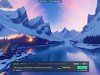 AI超强创意工具skybox,一句话就能生成3D场景,人人都是建筑师 #aigc #aigc一步之遥 #skybox #ai