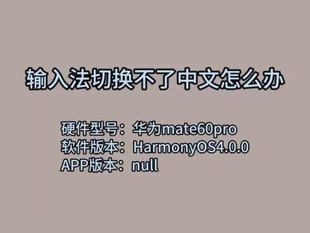 输入法切换不了中文怎么办 #科技 #科普