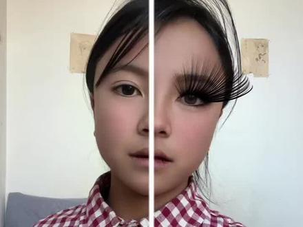 表演:姐姐和妹妹 #姐姐平时的话这么浓的妆吗