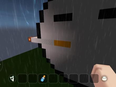 如果忧郁是种天赋#迷你世界#兔斯基#像素画