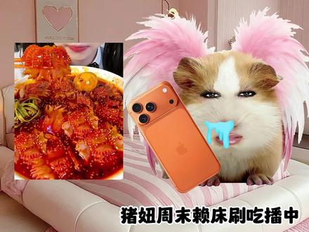 猪妞吃播第14集,你会支持猪妞吗! #猪妞小剧场#猪妞#猪妞加油