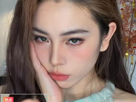 姜乘澜的权威性就是眼睛和手都会了 #姜乘澜 #亚裔妆容 #跟练 #姜乘澜跟练 #建模脸