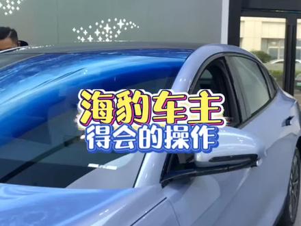 #4s店那些事 #比亚迪海豹 #国产之光 #护卫舰07护卫领骑 #豹团过足瘾 未来海豹车主也可以看看哦