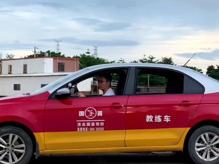 科目二右倒库门把手入库法点位教学#科目二 #考驾照 #驾校学车 #逢考必过