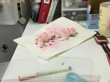 38妇女节礼物 嗯对 就是妇女节礼物#手作diy #美术生