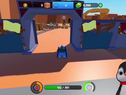 ROBLOX组装战车碾压僵尸