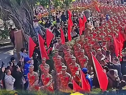 2026年春季新兵入伍 #🔥2026新兵入伍仪式太燃了 #迷彩身影踏出青春担当#热门 #保家卫国 #场面壮观