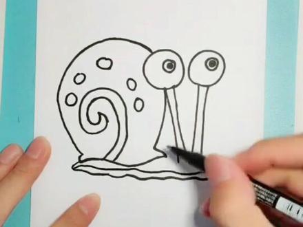 每日一画(十四)海绵宝宝的宠物小窝