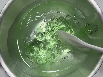 29秒解锁芦荟胶做泥 #起泡胶#史莱姆#解压#每日分享 #手工