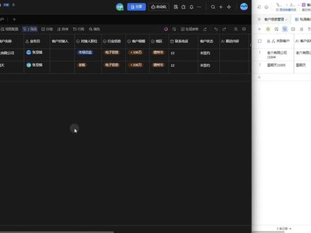 飞书技巧,高级权限设置,谁看谁改你说了算 团队共用飞书表格总被乱改?教你用高级权限功能精准管控,不同成员不同权限,再也不用为数据混乱头疼!#飞书多维表格