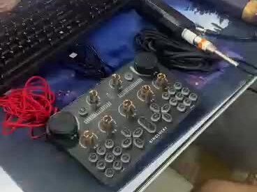 金运声卡如何连接电脑做直播