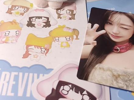 开箱日记 芙正规二限量版娃专+loved ive版本#拆专 #ive #blackhole #张元英 #李瑞