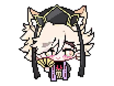 鬼灭之刃拼豆图纸来啦!#我染上了拼豆 #鬼灭之刃 #像素画 #拼豆图纸