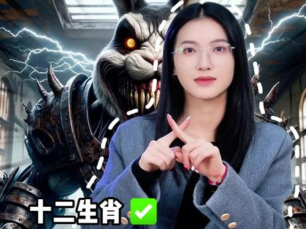 暗黑十二生肖,你觉得它们谁是老大?#生肖 #暗黑十二生肖 #往来电竞