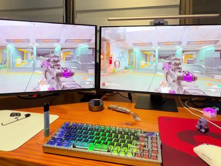 dp1.4和2.1,现有的游戏体验,其实差别不大#rog #小雪人 #显示器 #4k240hz #三角洲行动