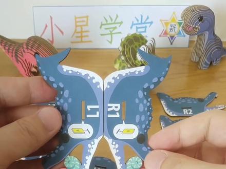 沧龙纸模,创意手工制作全过程~
#纸模 #创意手工 #玩具