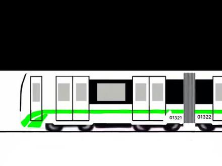 520,南宁地铁一号线11013次列车发生断电故障。