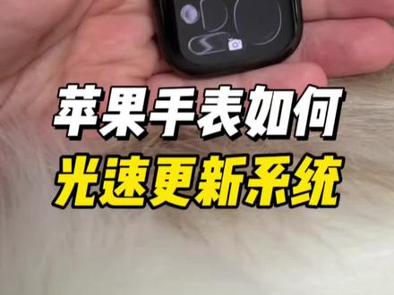 AppleWatch更新系统太慢怎么办? #applewatch #applewatchs11 #applewatch11 #苹果手表 #鱼骨大人