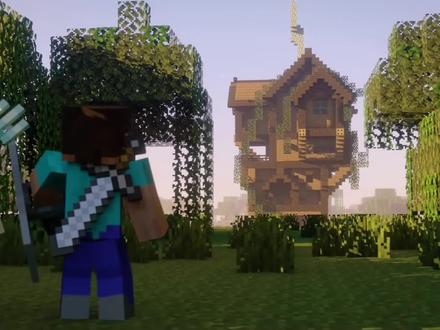 史蒂夫发起村庄保卫战,率领村民打败僵尸大军 #我的世界 #我的世界动画 #我的世界故事 #mc动画 #游戏创想行动