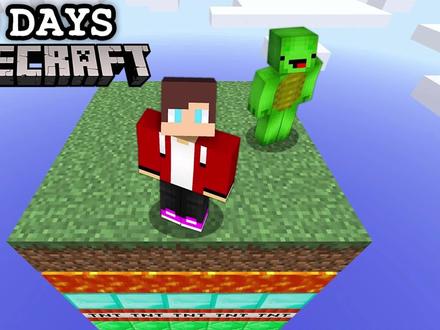 我的世界:杰杰麦琪挑战100天单区块生存!