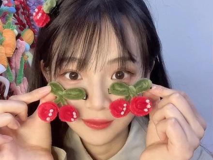 超简单超好做超好看的樱桃🍒发夹 #发饰 #扭扭棒的100种玩法 #手工制作