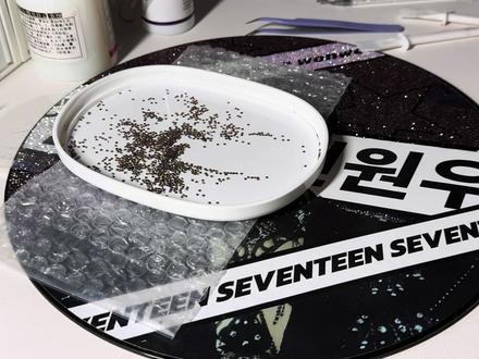 #SEVENTEEN #全圆佑 #手作 #大王扇