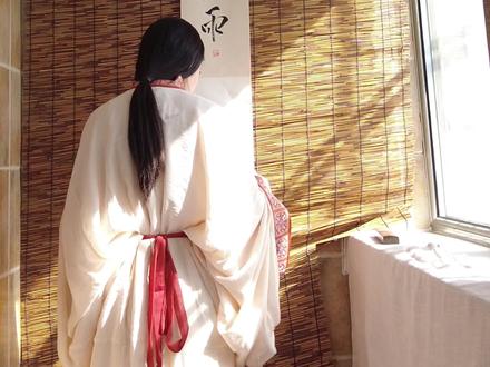 三十六记战国袍测评,确实是显高显瘦神器#战国袍 #中式美学服饰 #国风合伙人 #汉服 #可温婉可大气的汉服穿搭
