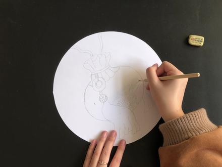 【南迦书画分享】创意美术之香囊 #美术 #少儿绘画 #美术课件 #绘画教程 #儿童画