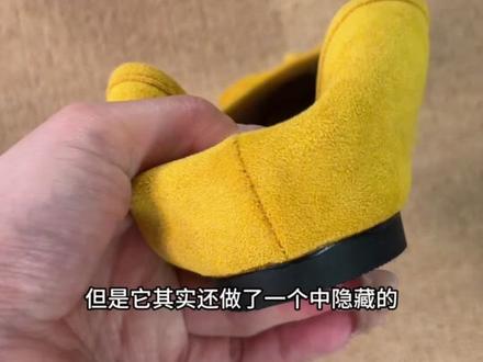 黄色真的超显白,搭裙子裤子都好看!#单鞋推荐 #玛丽珍单鞋女 #蝴蝶结单鞋女