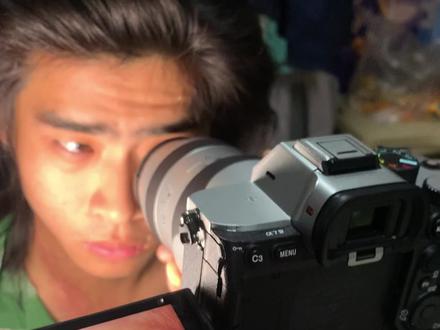 镜头反过来过来,就可以拍摄微距!#微距 #瞳孔 #特写镜头