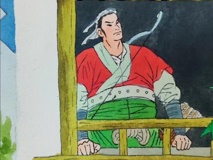 今天画的是故事二则中的其中一篇 #小东画课文