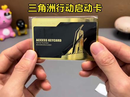 用它真的能启动三角洲行动吗!?#三角洲行动#三角洲启动 #游戏启动卡