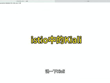 Istio中kiali的作用及用法
#云原生#k8s #运维#程序员#后端开发