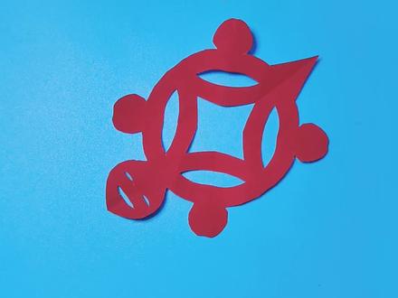 剪个金钱龟,财源滚滚来~剪纸不再难,一看就会~#剪纸 #茌平剪纸 #茌平剪纸传承人田田