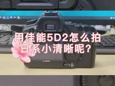 日系风格拍摄设置,新手看过来!#相机 #佳能 #佳能5D2