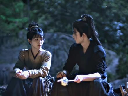 小情侣终于和好了!!是谢征和长玉~ #逐玉 #张凌赫 #田曦薇