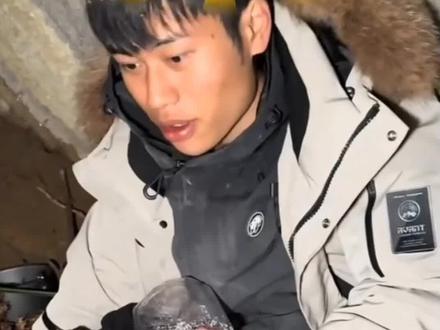 林北新的庇护所#搞笑 #难得一见的画面 #开心一刻 #荒野求生