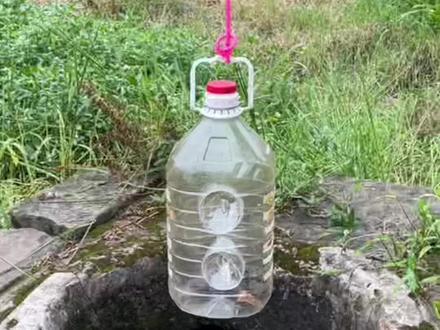 古井自制抓鱼🐟神器 #户外 #我的乡村生活