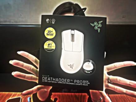 Razer/雷蛇毒蝰V4专业版pro 无线电竞游戏鼠标 #一步登顶 #无线鼠标 #雷蛇