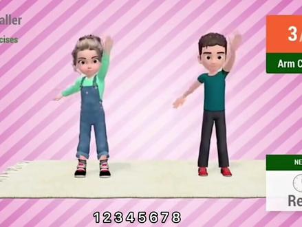 「儿童运动居家锻炼系列」3分钟儿童全身燃脂健身操,既锻炼又学英语,适合全家居家锻炼或者中小学体育教师教辅使用,大家赶紧点赞👍关注收藏起来吧!#居家锻炼 #儿童体育 #儿童体能 #中小学体育 #抖音小助手