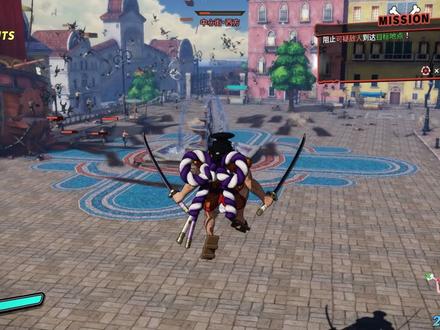 海贼无双4:强化版光月御田,从街头砍到巷尾,敌人直接起飞