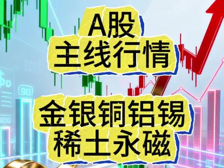 A股金银铜铝锡稀土板块 #金融常识 #金融知识 #知识科普 #股市行情 #股票知识