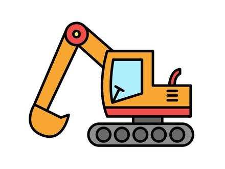 简单易学的挖掘机简笔画,一起来画吧#创作灵感 #简笔画 #简笔画教程 #儿童简笔画 #绘画 #可爱简笔画 @抖音小助手