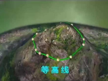 等高线是难点#我要上热门 #地理 #巨量课堂 #高考加油站 #中考加油