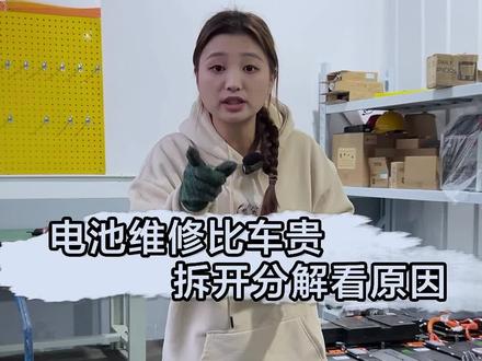 电车电池拆开,原来里面是这样的…#每天一个用车知识 #修车人的生活 #抖音汽车 #新能源领航计划