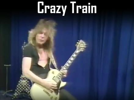 【4K修复】#randyrhoads#ozzy《Crazy Train(live)》永远25岁的吉他天才#摇滚现场 #吉他 #rr @DOU+小助手