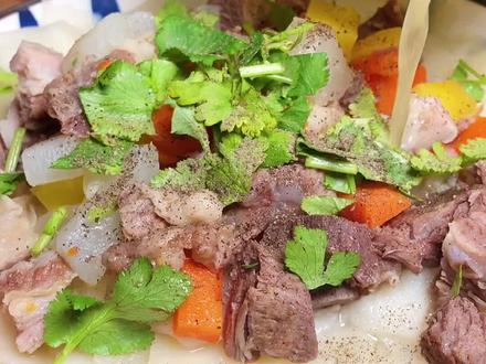 家庭版羊肉纳仁面 感谢朋友们的支持#美食推荐官